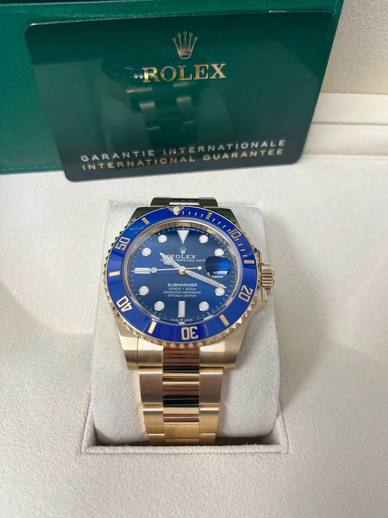 Rolex Submariner Date 41 mm yellow gold 126618lb-0002 - Image 5