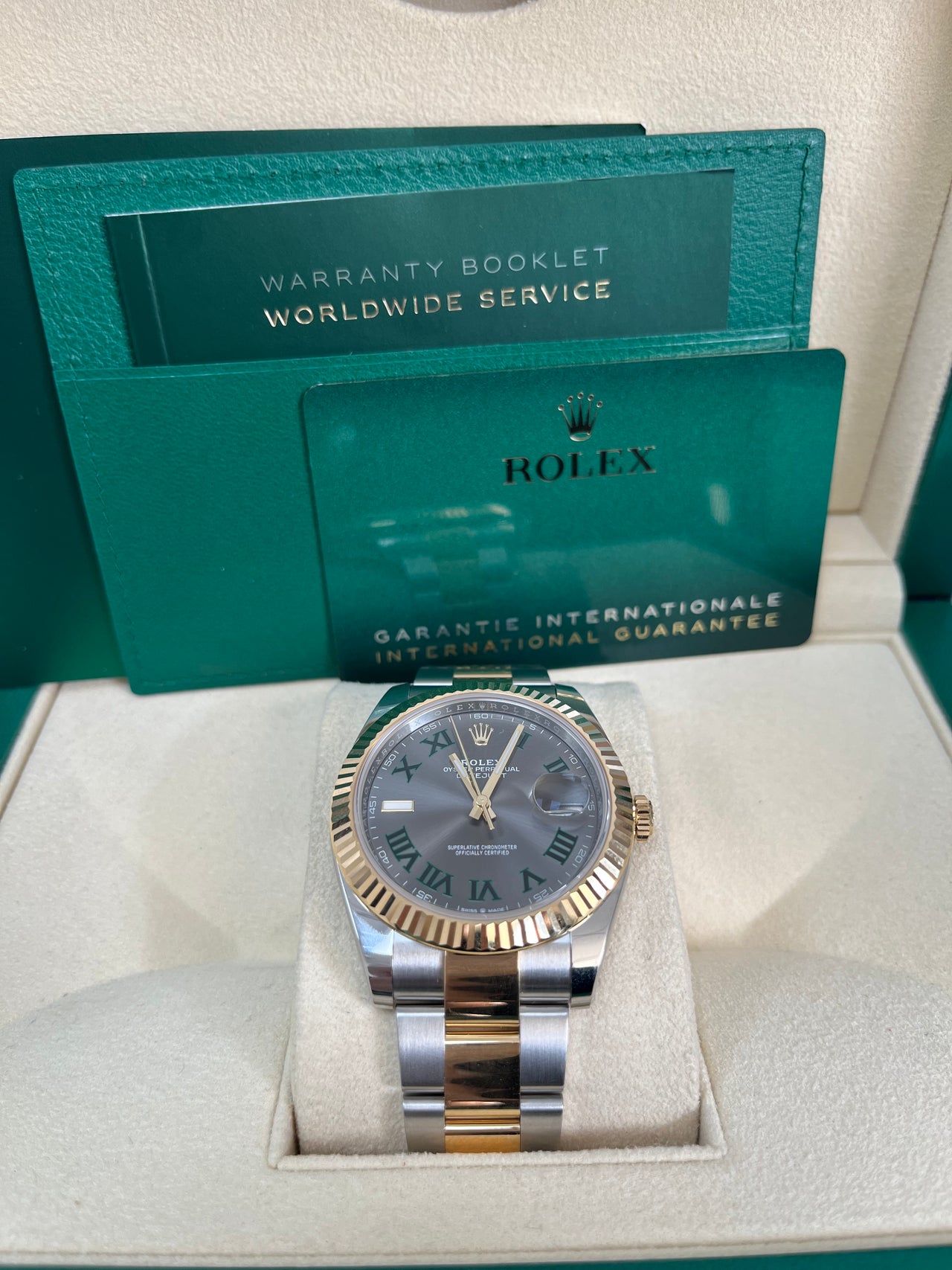 Rolex Datejust 41 41 mm Oystersteel and yellow gold 126333-0019 - Image 3