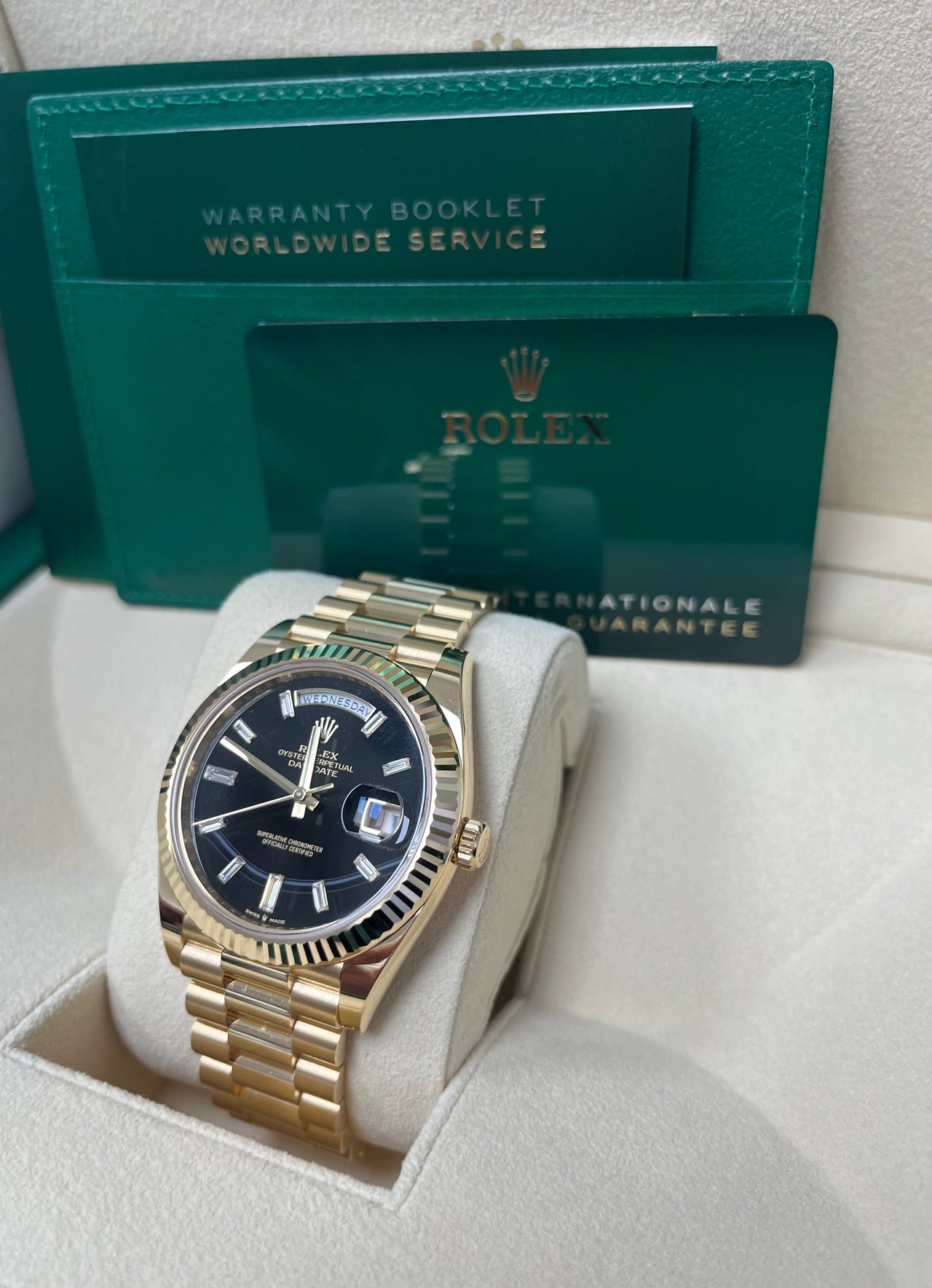 Rolex Day-Date 40 40 mm yellow gold 228238-0059 - Image 8