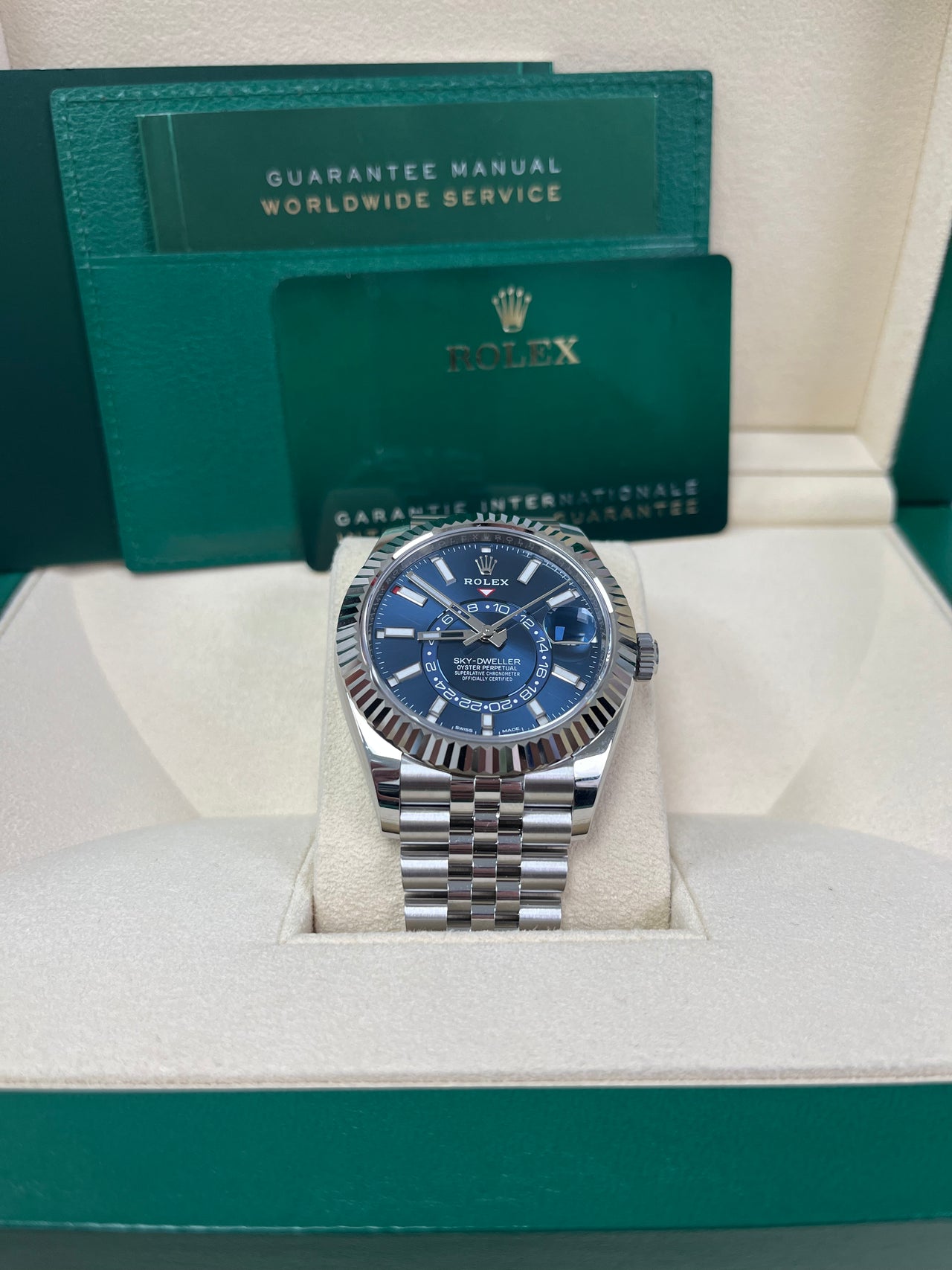 Rolex Sky-Dweller 42 mm Oystersteel and white gold 336934-0006 - Image 12