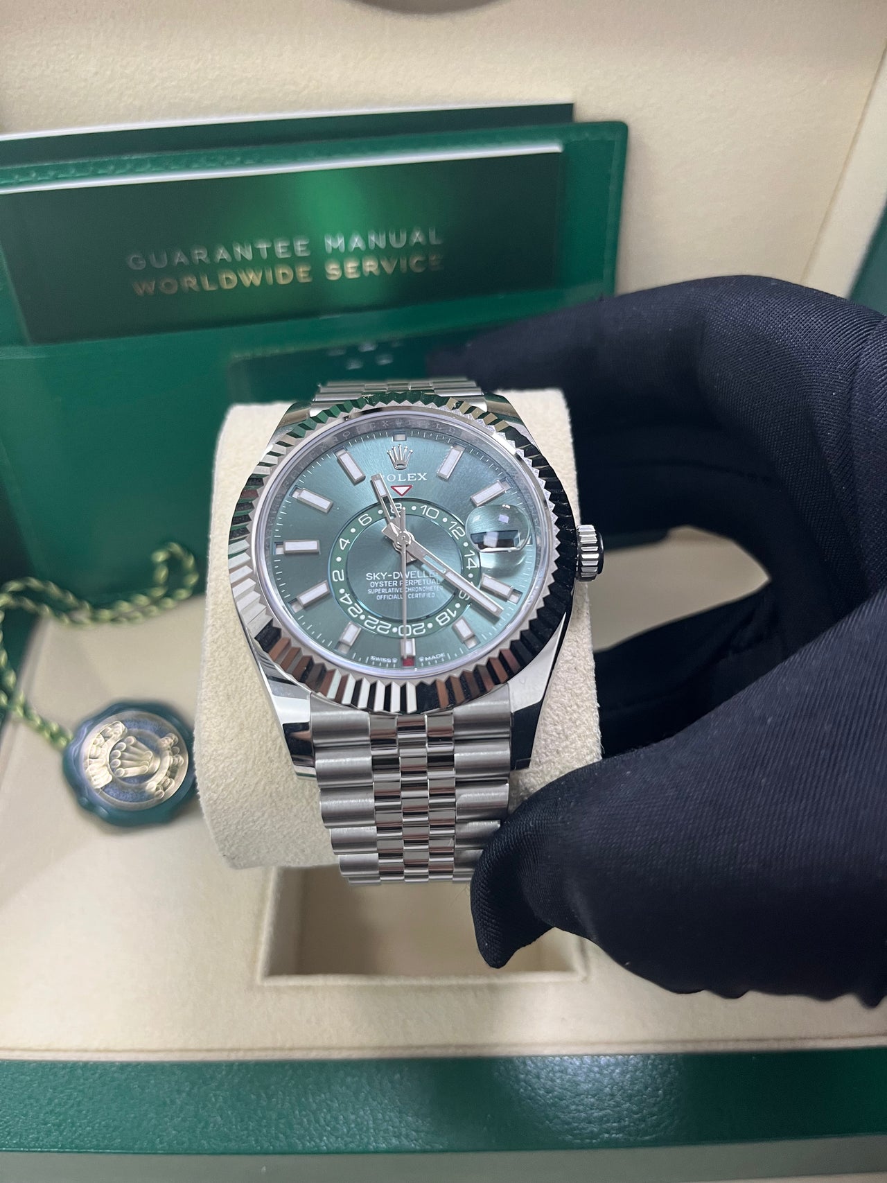 Rolex Sky-Dweller 42 mm Oystersteel and white gold 336934-0002 - Image 12