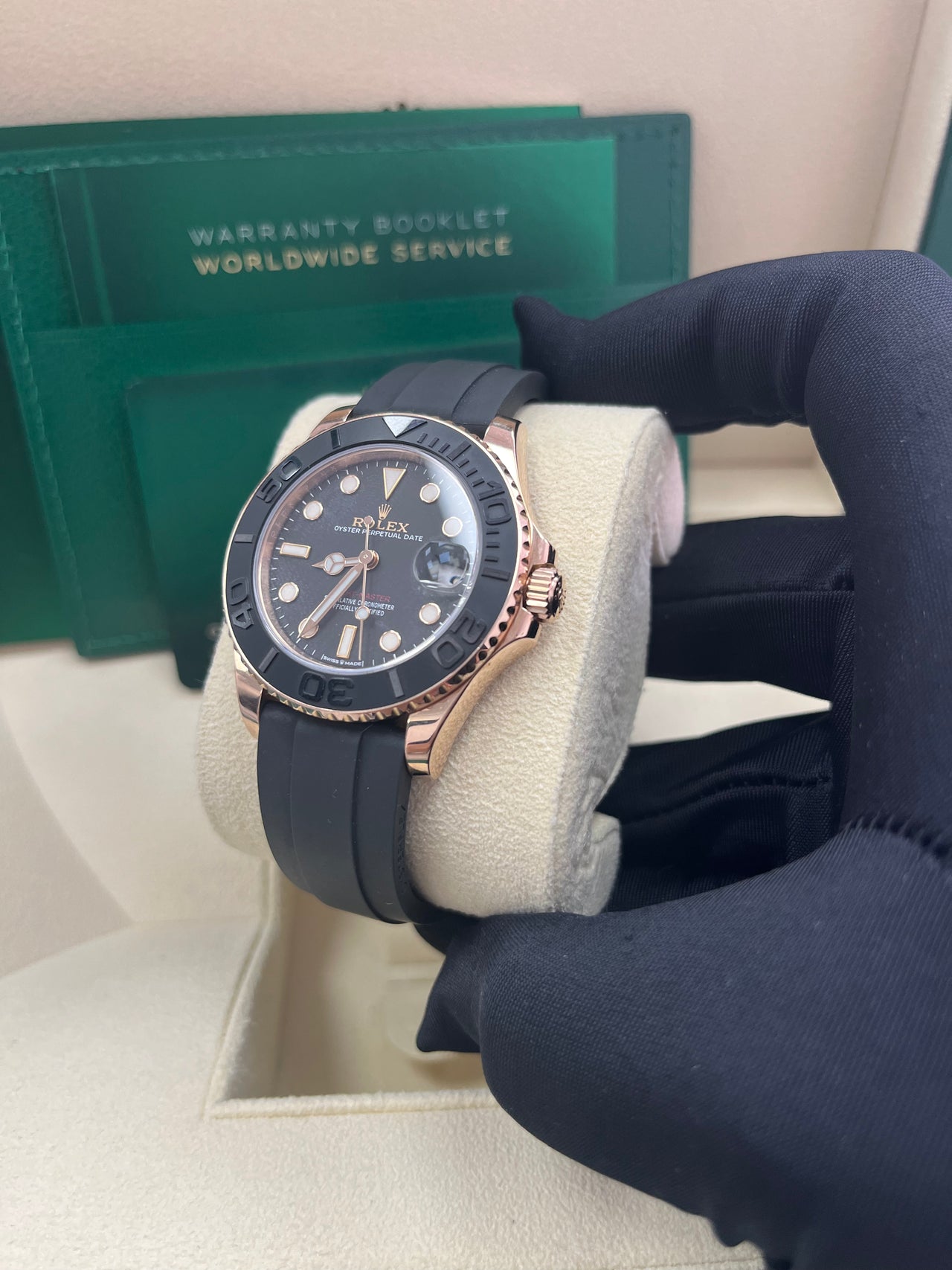 Rolex Yacht-Master 37 37 mm Everose gold 268655-0017 - Image 7