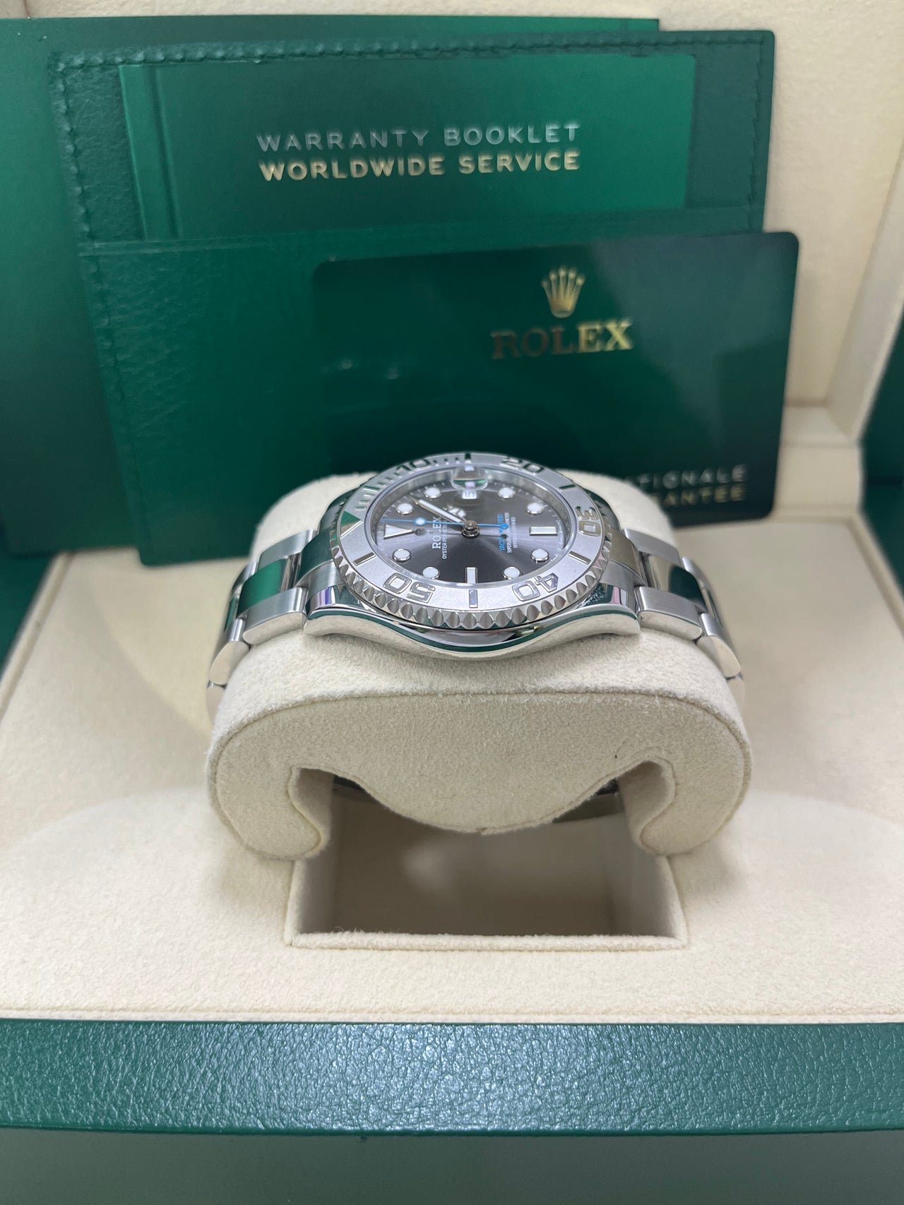 Rolex Yacht-Master 37 37 mm Oystersteel and platinum 268622-0002 - Image 2