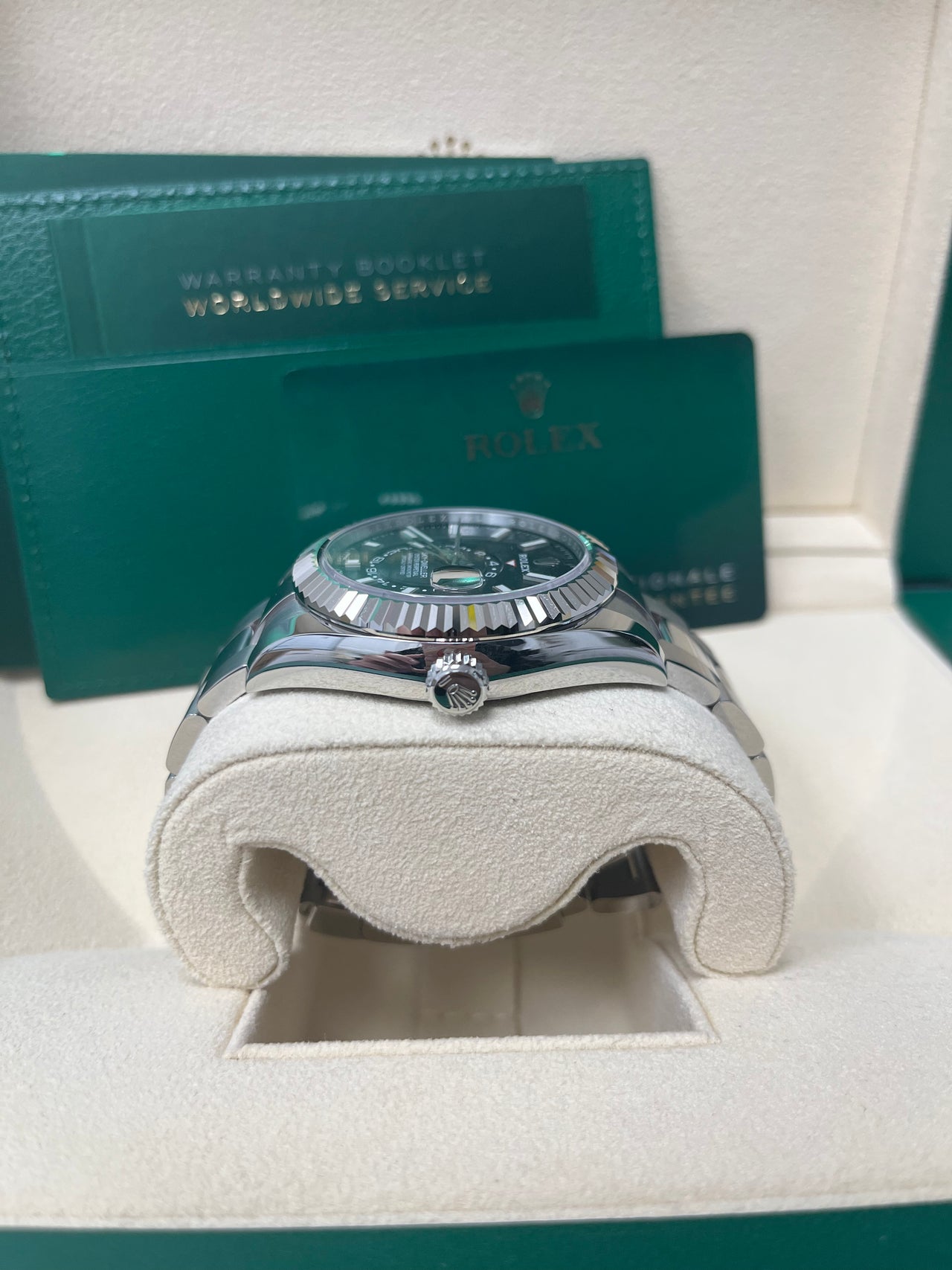 Rolex Sky-Dweller 42 mm Oystersteel and white gold 336934-0007 - Image 7