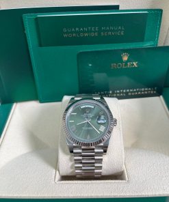 Alternative view of Rolex Day-Date 40 40 mm white gold 228239-0033