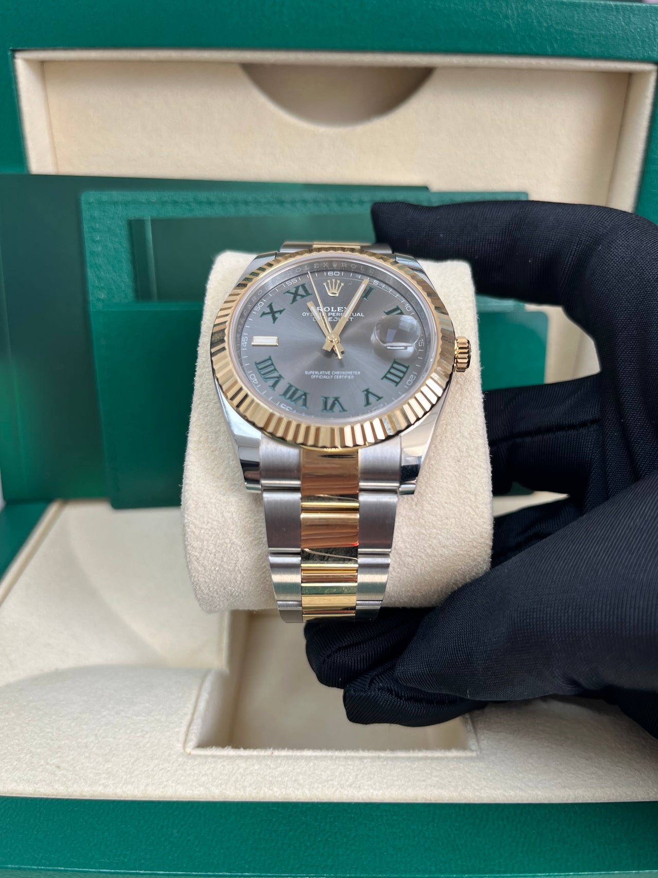 Rolex Datejust 41 41 mm Oystersteel and yellow gold 126333-0019 - Image 4