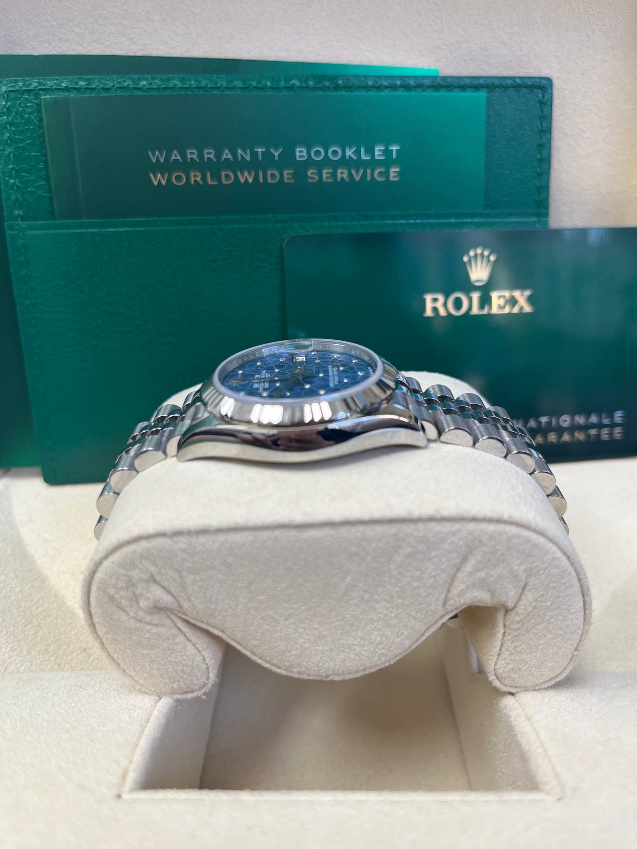 Rolex Datejust 31mm New 2022 Model Oystersteel and White Gold Jubilee Bracelet (Reference 278274) - Image 5