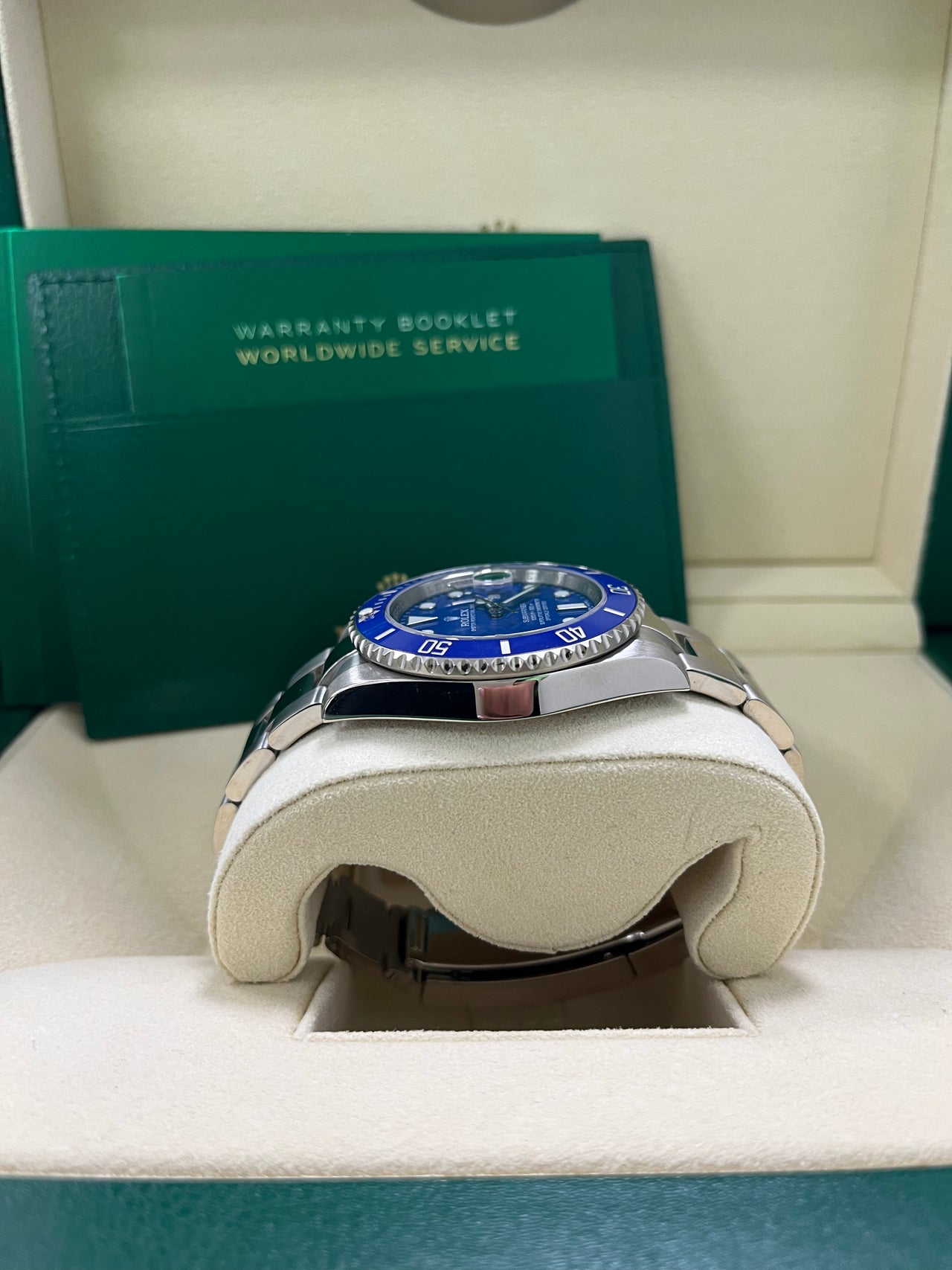 Rolex Submariner Date 40mm White Gold Blue Dial Smurf (Reference 116619LB) - Image 6