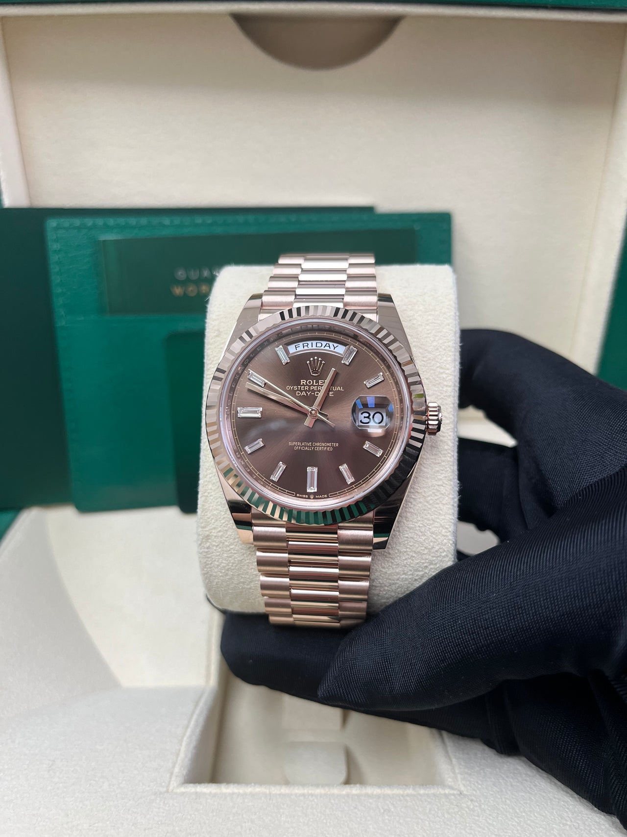 Rolex Day-Date 40 40 mm Everose gold 228235-0003 - Image 7