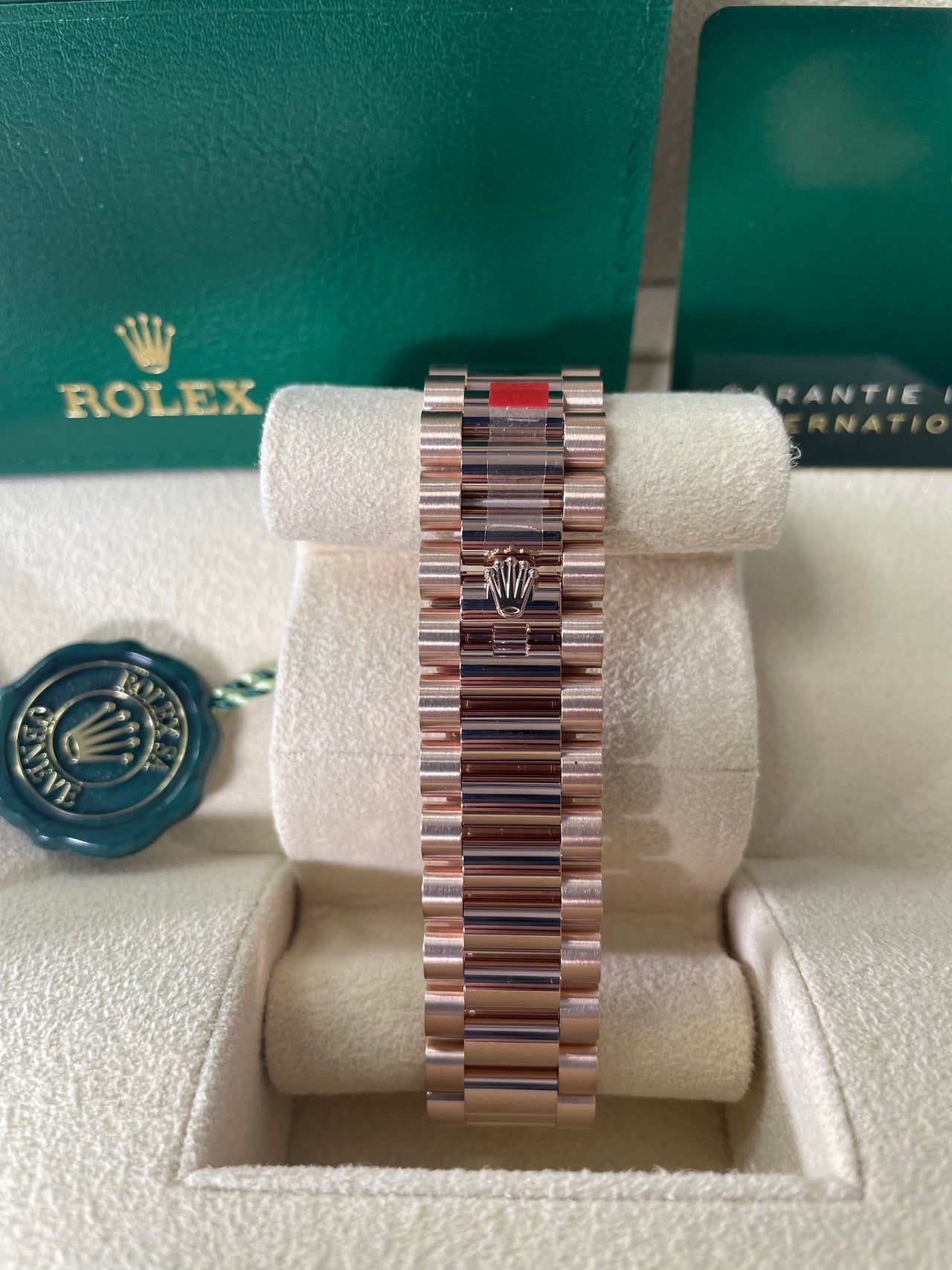 Rolex Day-Date 36 36 mm Everose gold 128235-0037 - Image 5
