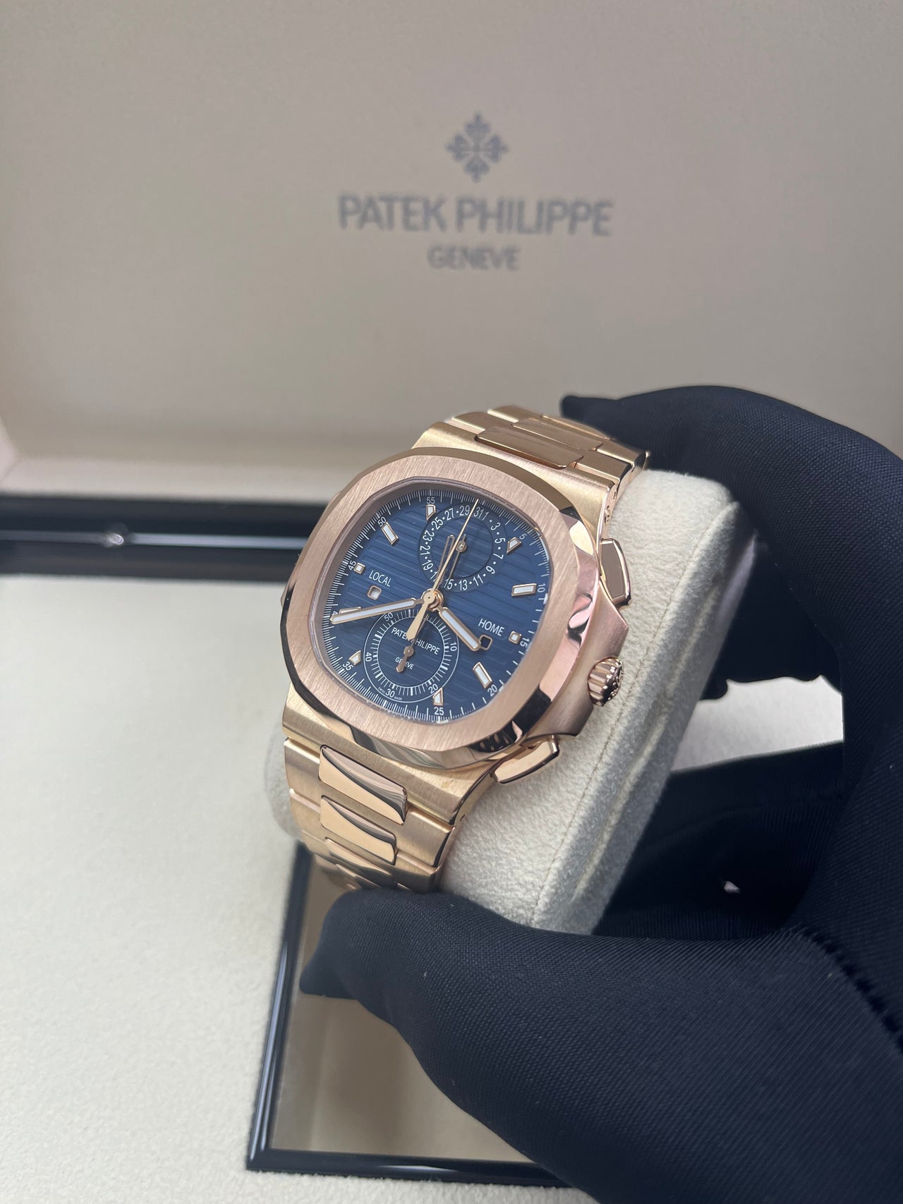 FLYBACK CHRONOGRAPH. TRAVEL TIME. Rose gold 5990/1R-001 - Image 9