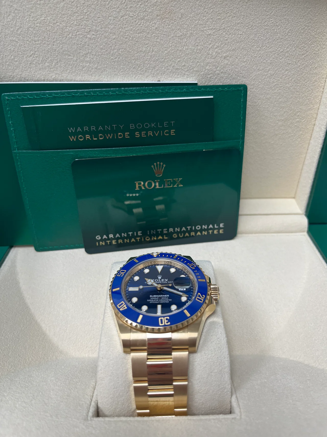Rolex Submariner Date 41 mm yellow gold 126618lb-0002 - Image 7