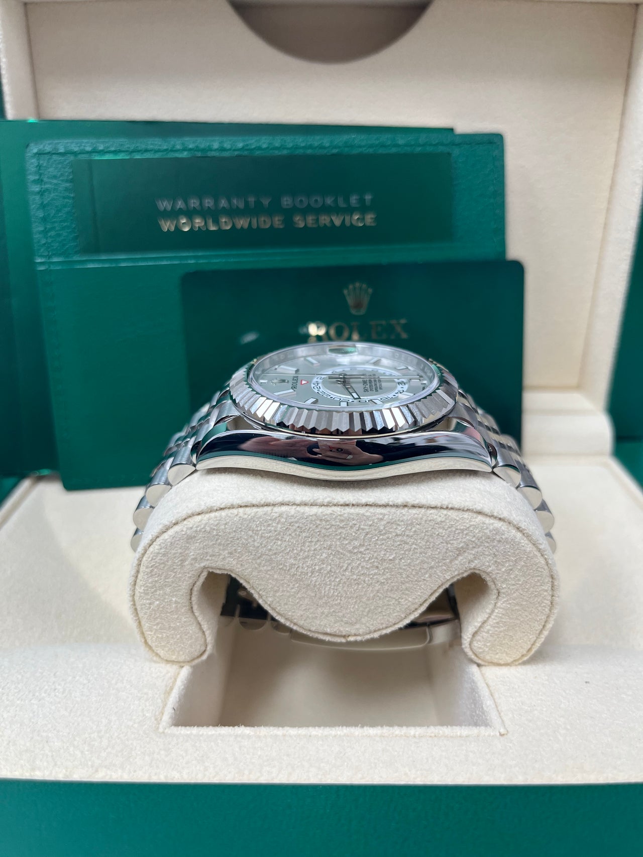 Rolex Sky-Dweller 42 mm Oystersteel and white gold 336934-0004 - Image 3