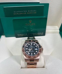 Alternative view of Rolex GMT-Master II 40 mm Everose gold 126715chnr-0001