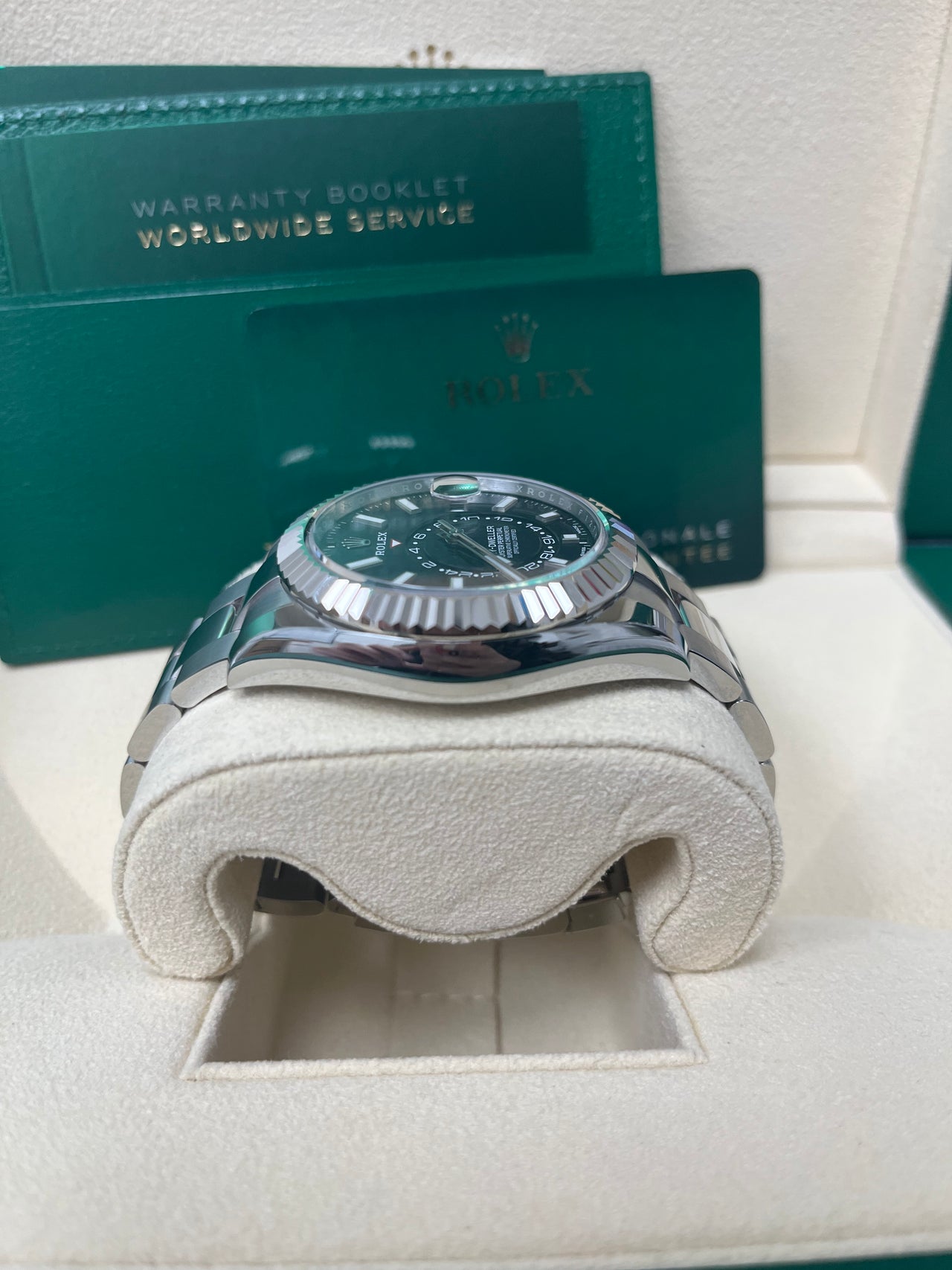 Rolex Sky-Dweller 42 mm Oystersteel and white gold 336934-0007 - Image 6