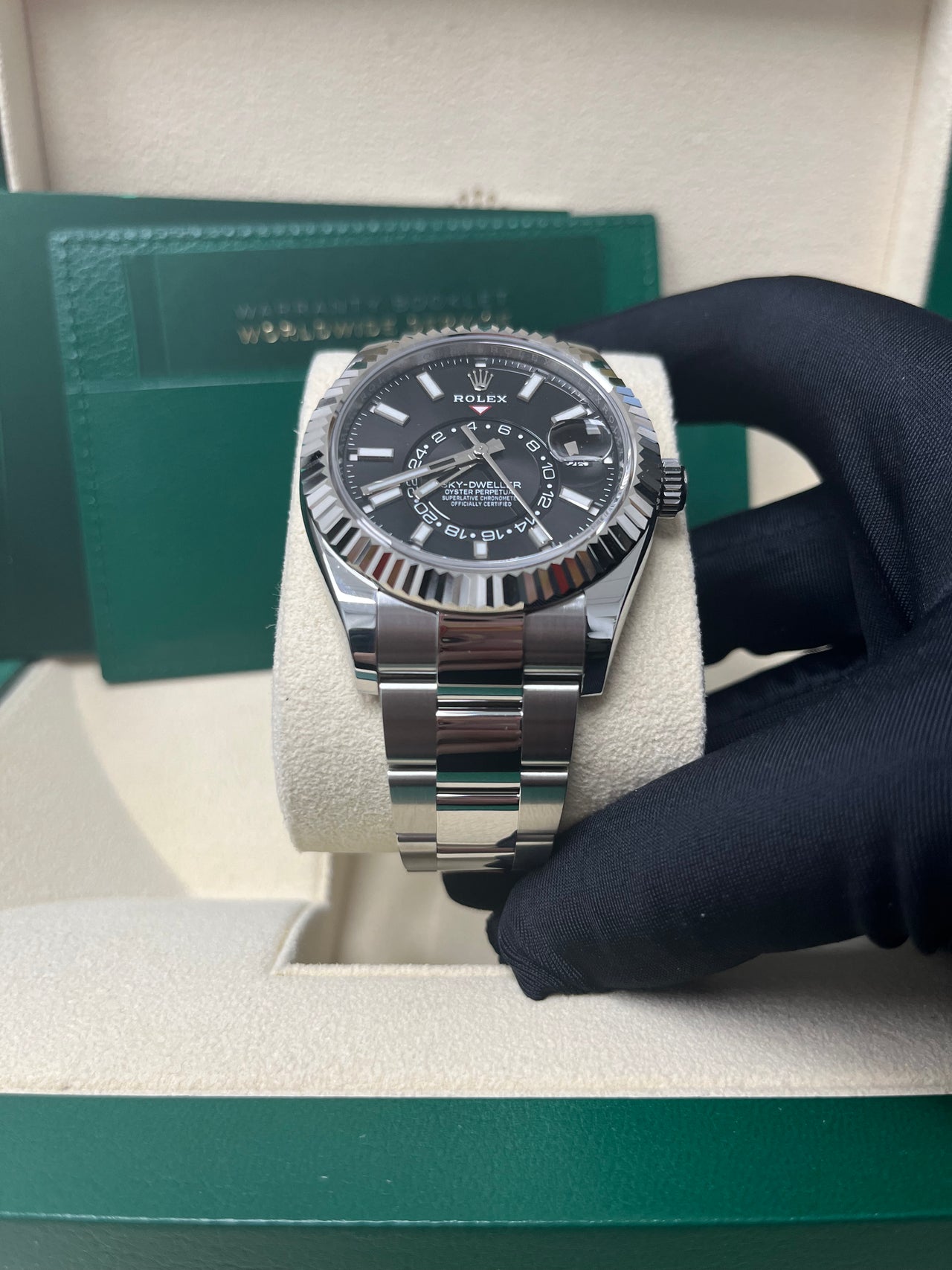 Rolex Sky-Dweller 42 mm Oystersteel and white gold 336934-0007 - Image 10