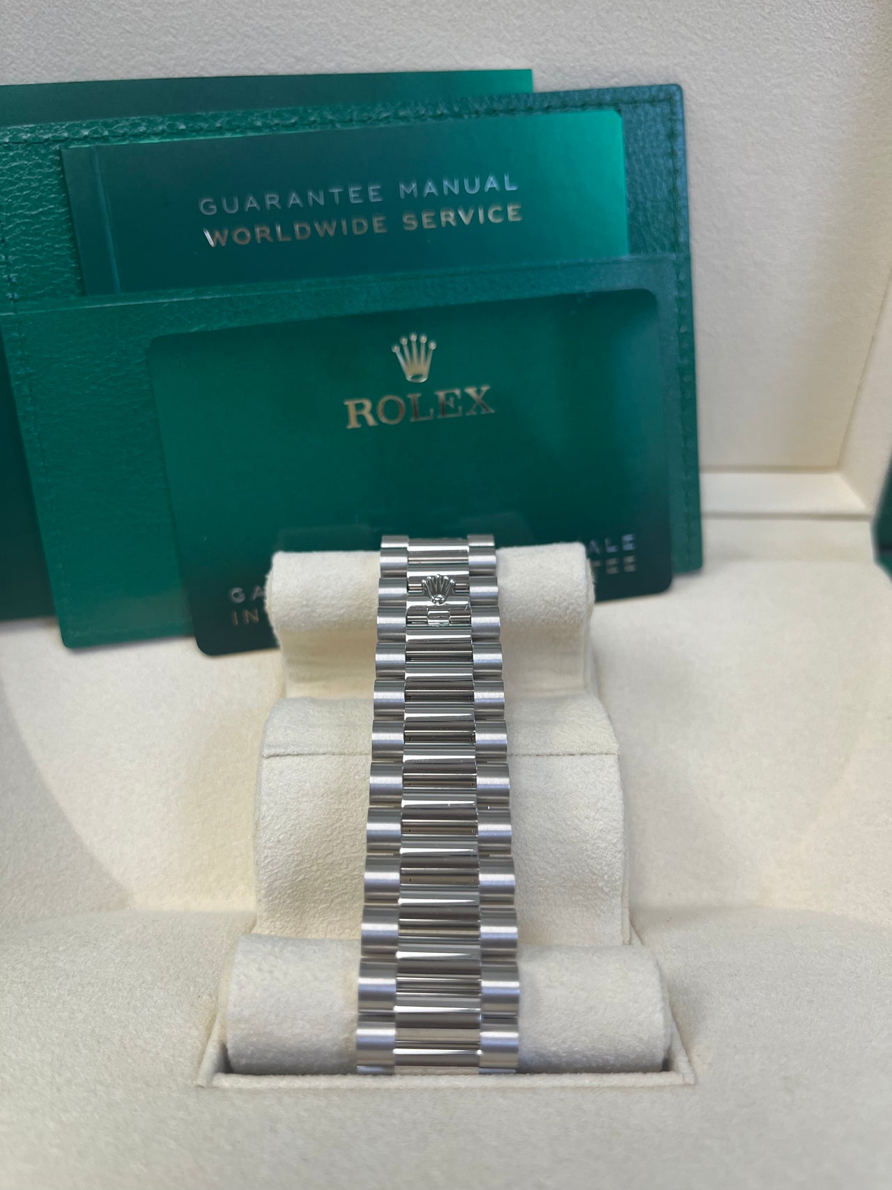 Rolex Day-Date 40 40 mm white gold 228239-0060 - Image 5