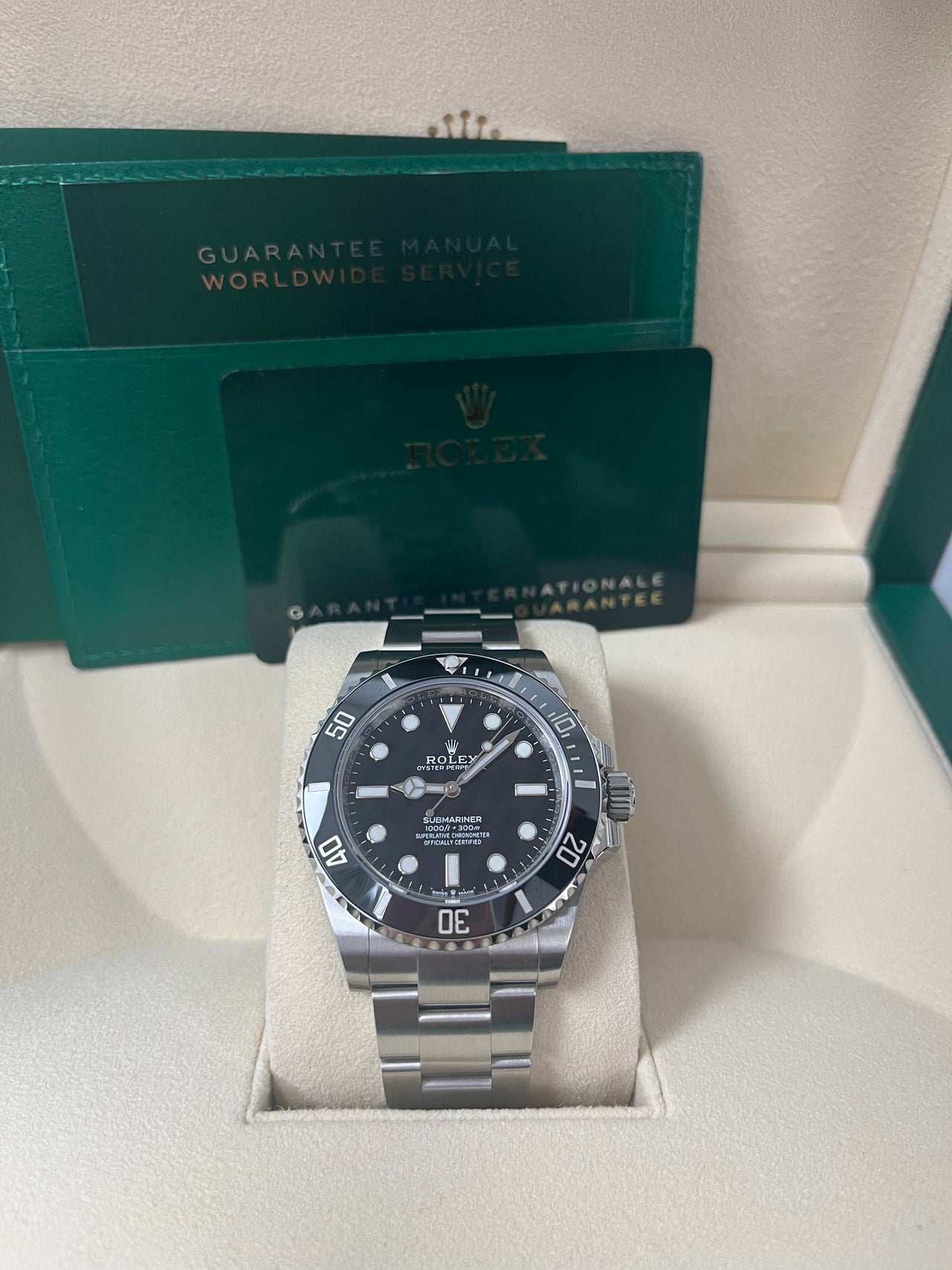 Rolex Submariner 41 mm Oystersteel 124060-0001 - Image 2