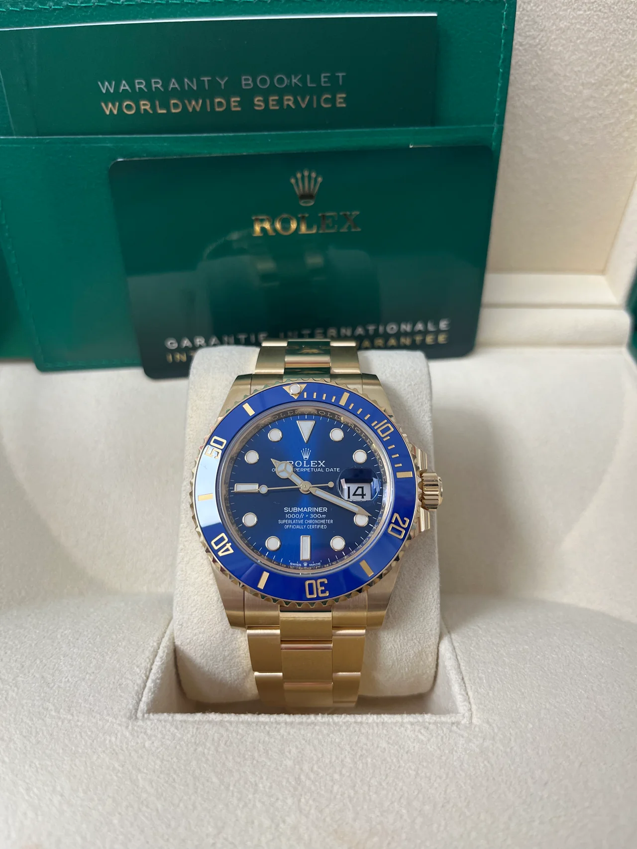 Rolex Submariner Date 41 mm yellow gold 126618lb-0002 - Image 6