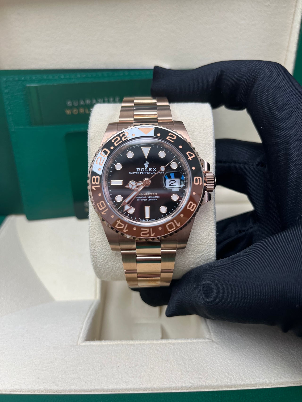 Rolex GMT-Master II 40 mm Everose gold 126715chnr-0001 - Image 3