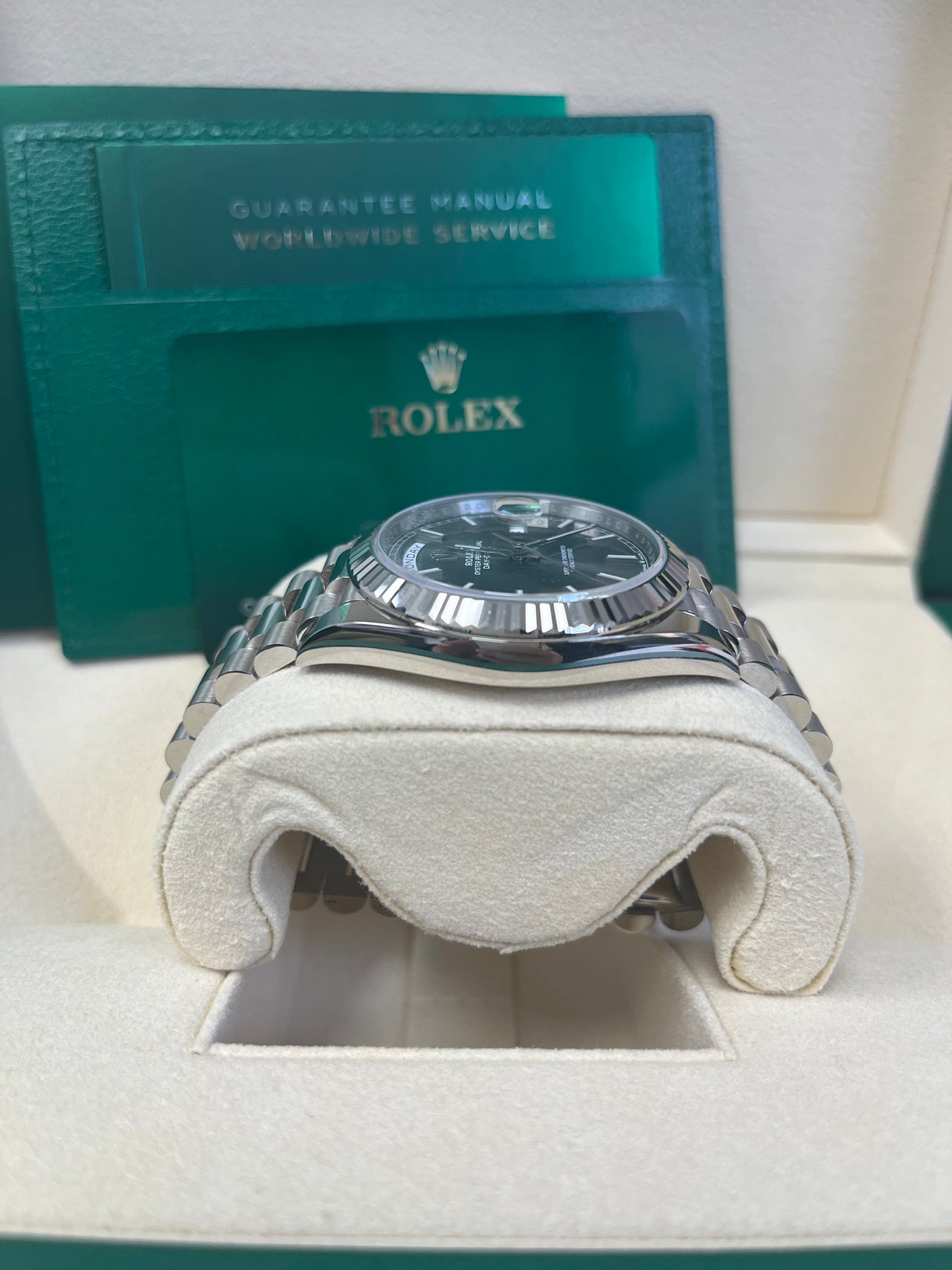 Rolex Day-Date 40 40 mm white gold 228239-0060 - Image 3