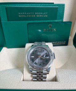 Alternative view of Rolex Datejust 41  41 mm  Oystersteel and white gold 126334-0022