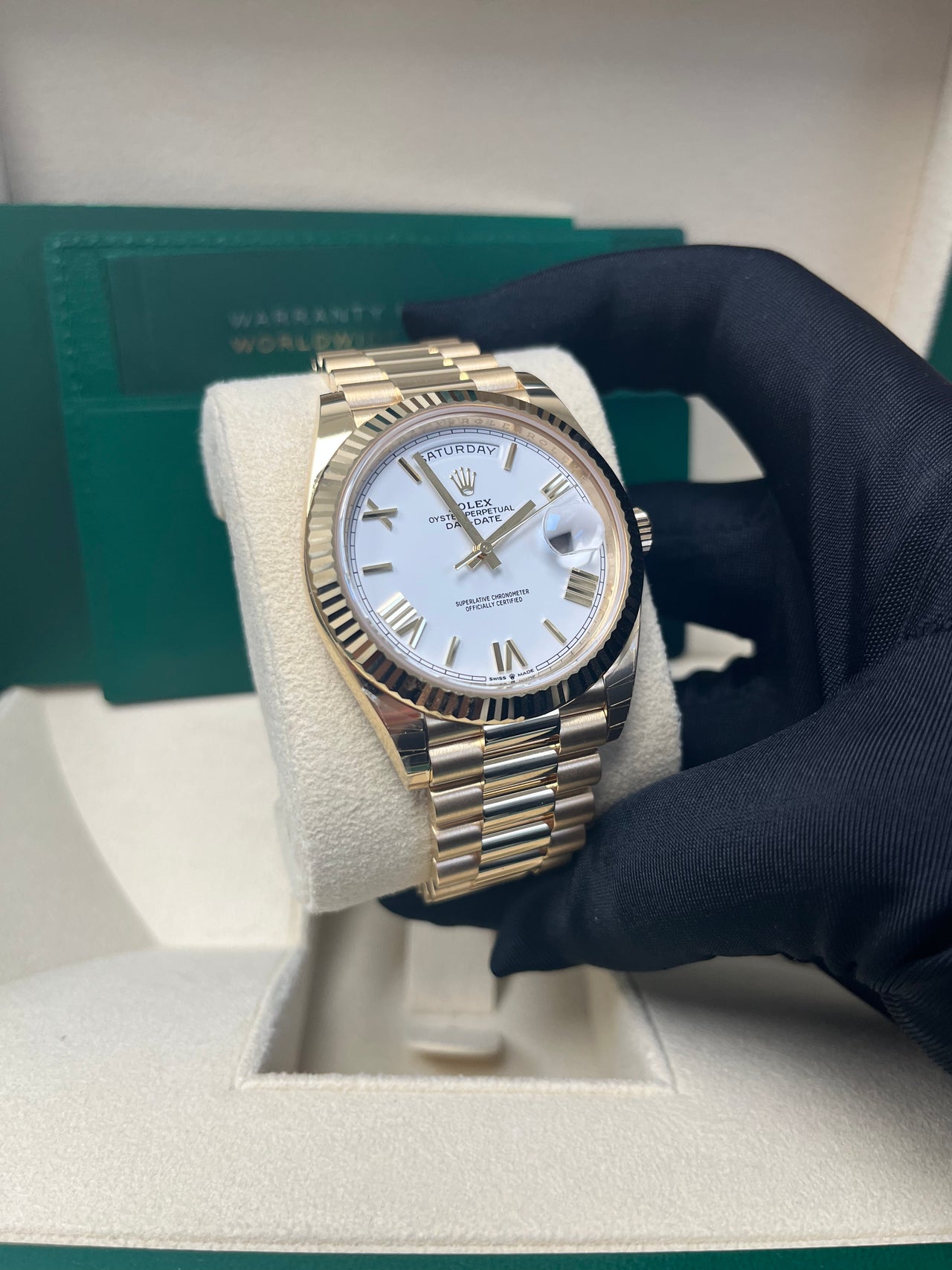 Rolex Day-Date 40 40 mm yellow gold 228238-0042 - Image 9