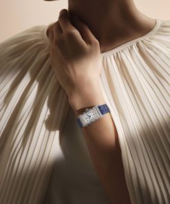 Alternative view of Reverso One Precious Flowers Blue Arums