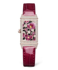Alternative view of Reverso One Precious Flowers Pink Arums