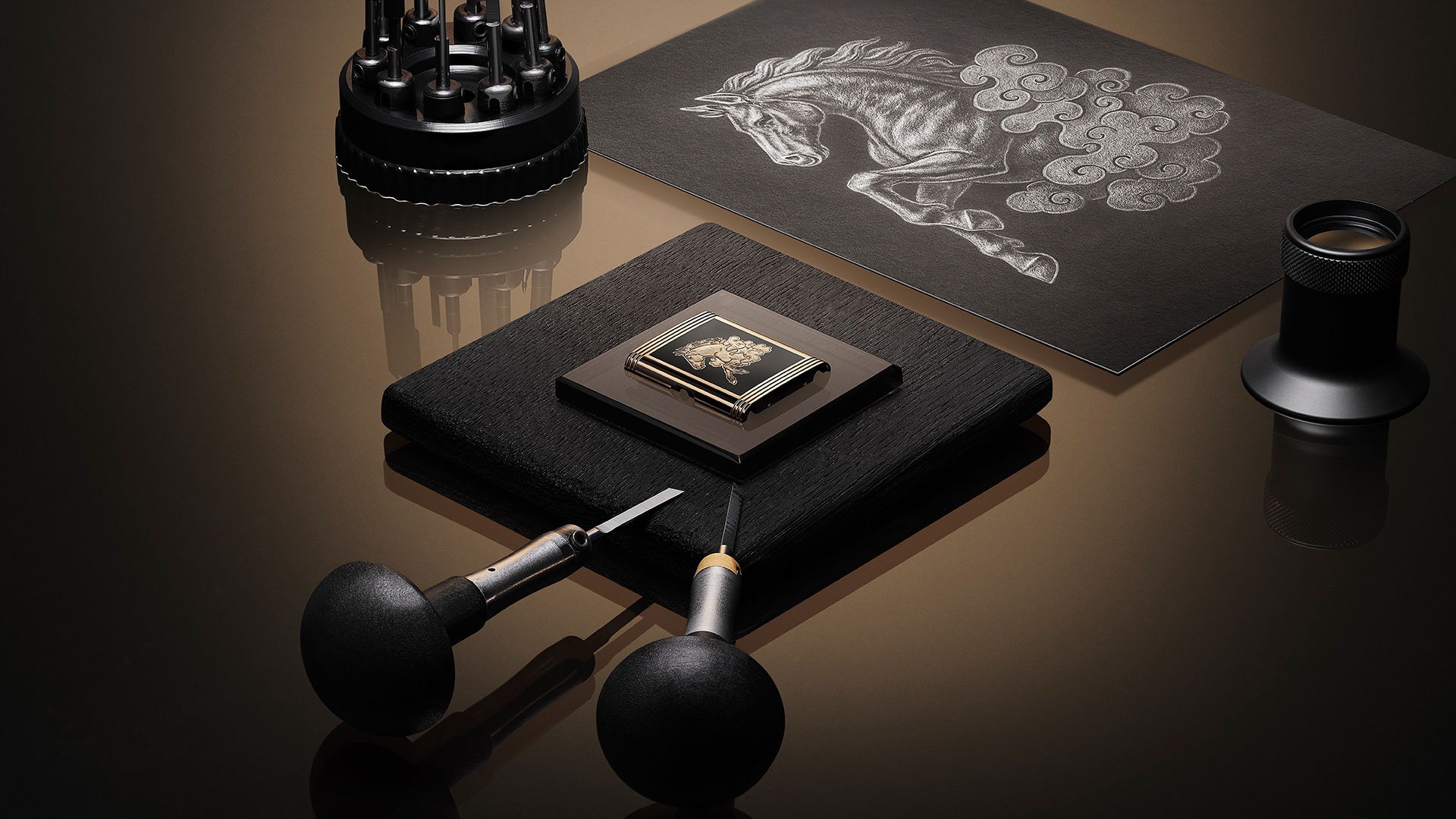 Reverso Tribute Enamel “Horse” - Image 4