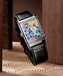 Alternative view of Reverso Tribute Enamel ‘Shahnameh’ – Saam Comes to Mount Alburz