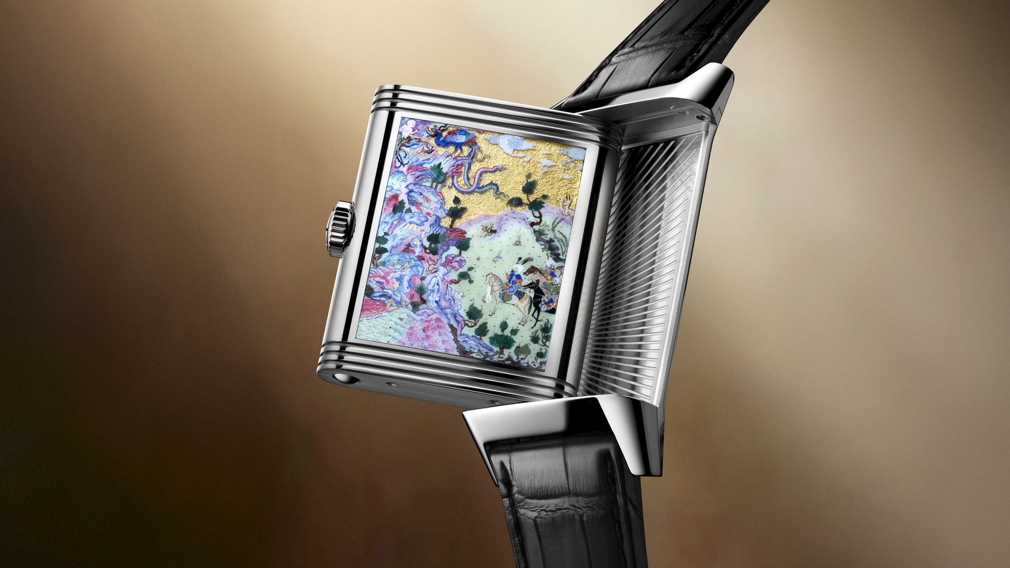 Reverso Tribute Enamel ‘Shahnameh’ – Saam Comes to Mount Alburz - Image 6