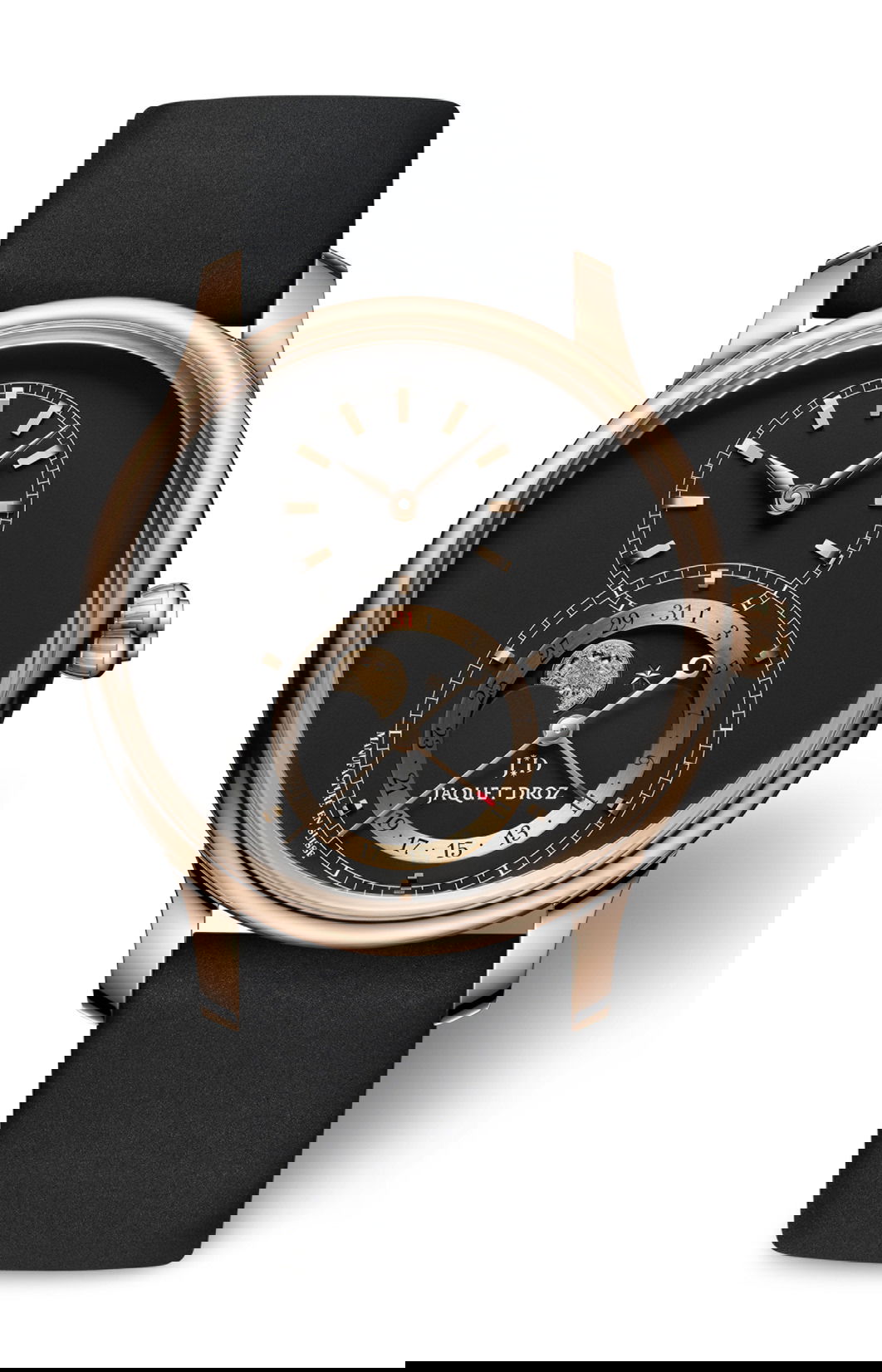 Grande Seconde Moon Matte Black