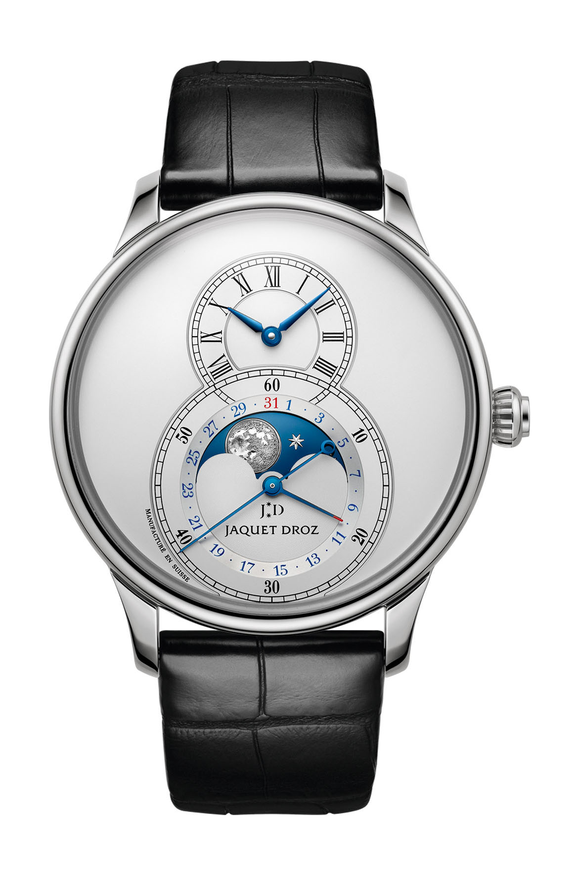 Grande Seconde Moon Silver