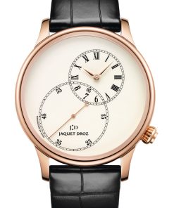 Grande Seconde Off-Centered Ivory Enamel