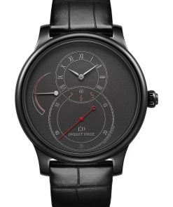 Grande Seconde Power Reserve Black Enamel