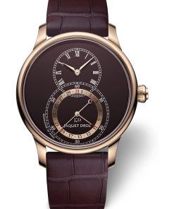 Grande Seconde Quantieme Burgundy Enamel