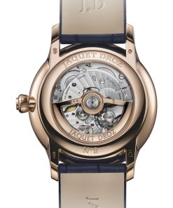 Alternative view of Grande Seconde Quantieme Dark Blue Enamel