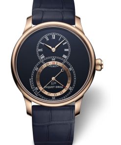 Grande Seconde Quantieme Dark Blue Enamel