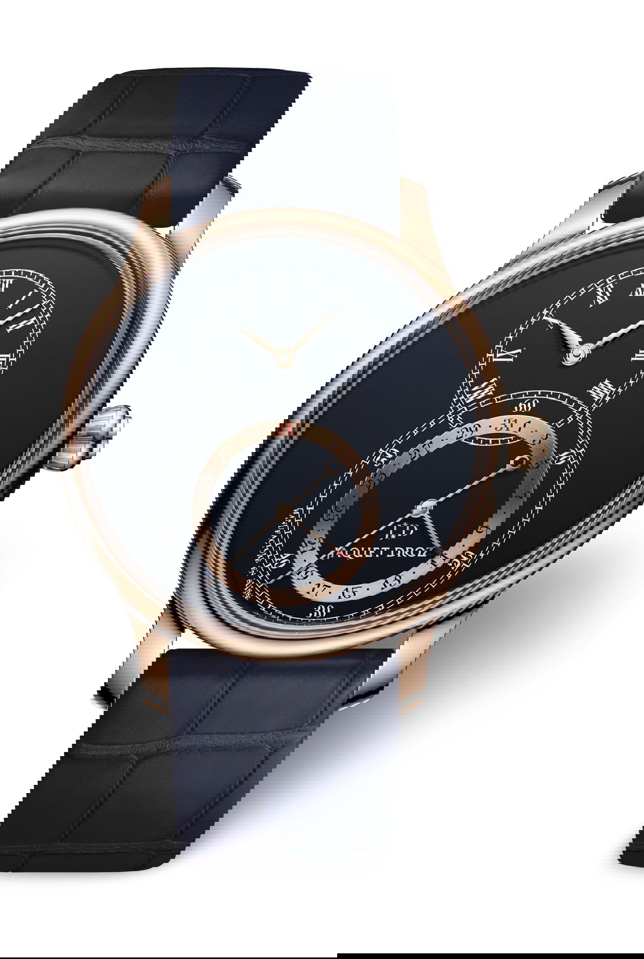 Grande Seconde Quantieme Dark Blue Enamel