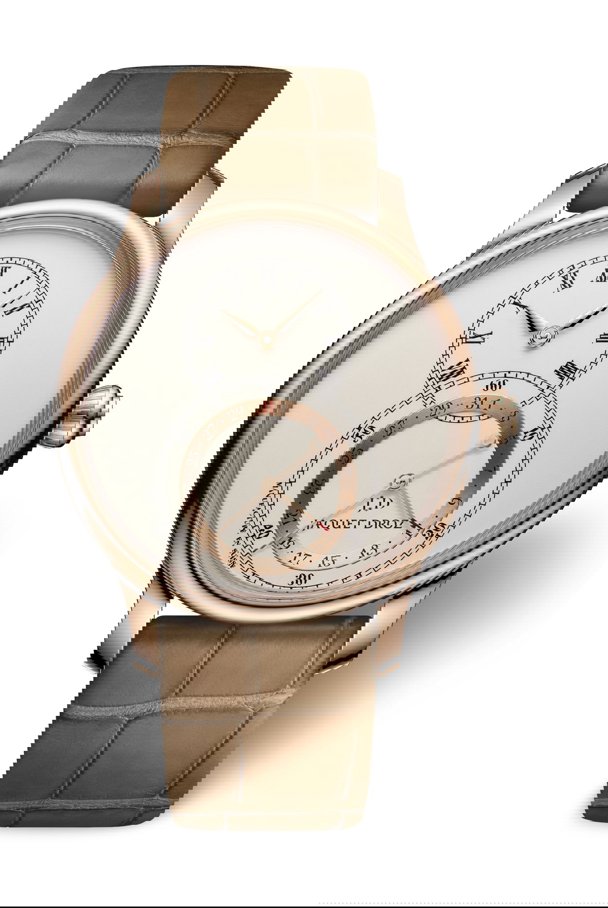 Grande Seconde Quantieme Ivory Enamel