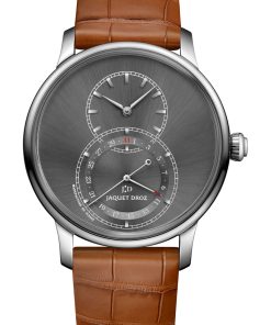 Grande Seconde Quantième Satin-brushed Anthracite