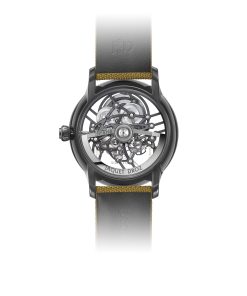 Alternative view of Grande Seconde Skelet-One Black Ceramic Yellow