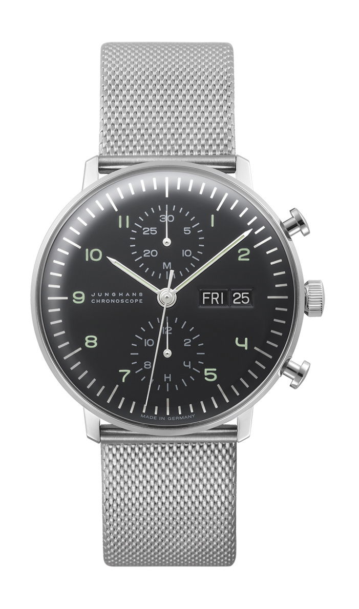 max bill Chronoscope, English Date