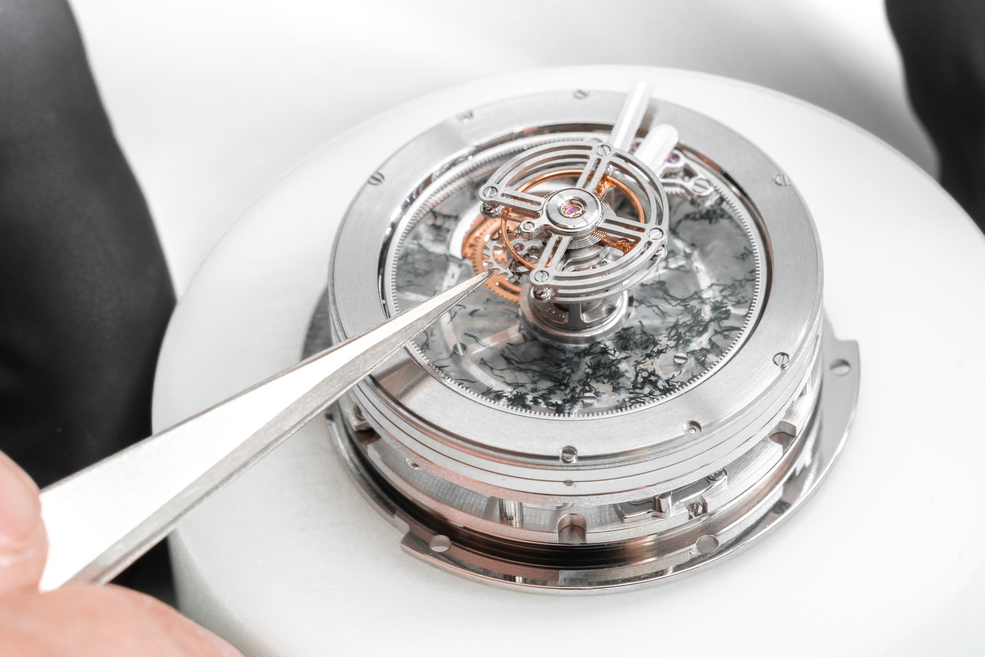 KS 05 Central Floating Tourbillon Moss Agate - Image 4