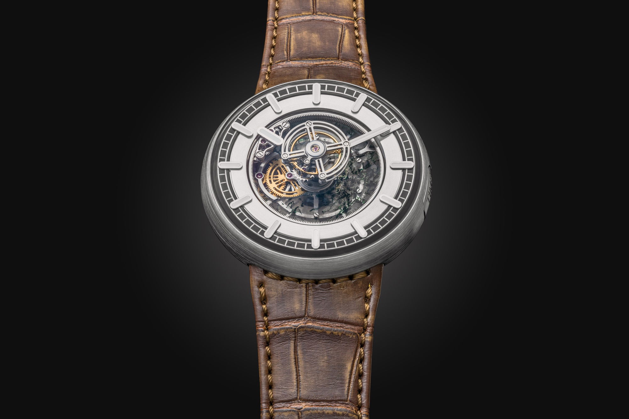 KS 05 Central Floating Tourbillon Moss Agate - Image 7