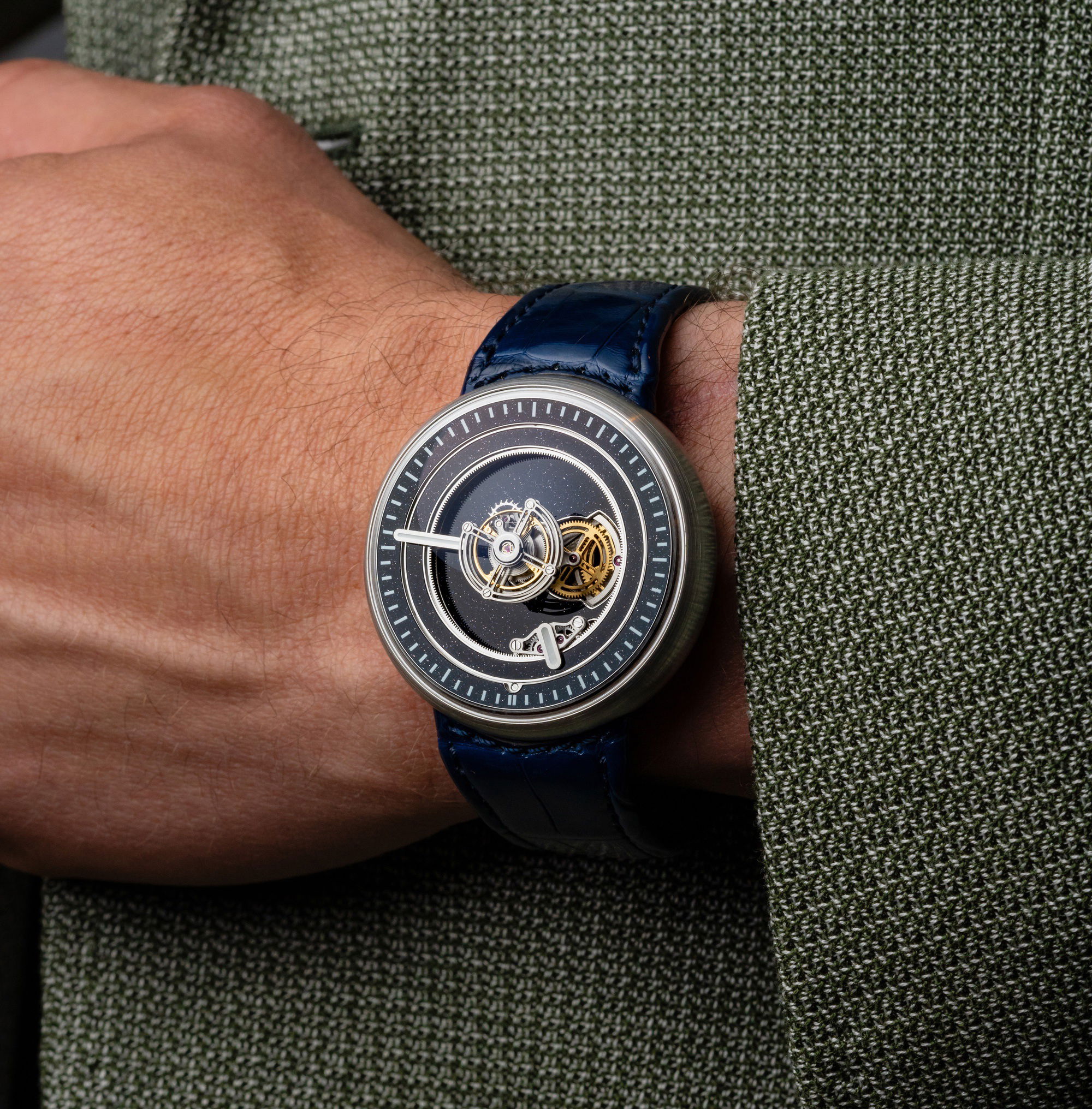 KS 05 Central Floating Tourbillon Blue Aventurine - Image 2