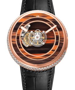 KS 05 Central Floating Tourbillon Mahogany Obsidian