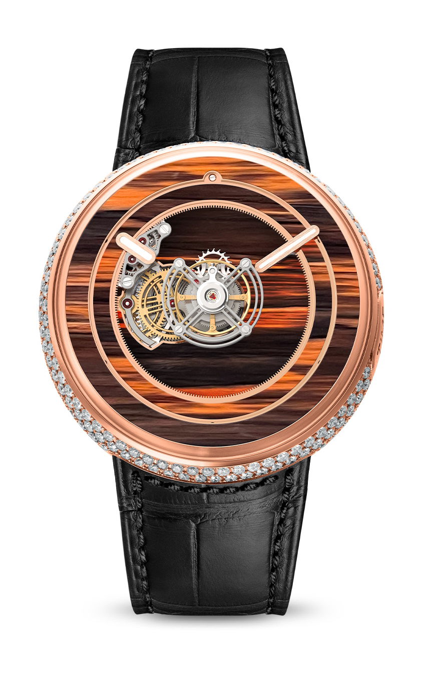 KS 05 Central Floating Tourbillon Mahogany Obsidian