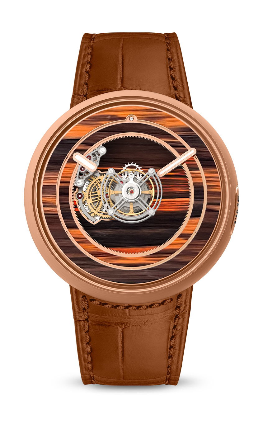 KS 05 Central Floating Tourbillon Mahogany Obsidian
